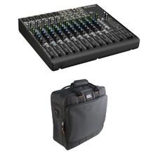 Mackie 1402VLZ4 14-Channel Mixer with Gator G-MIXERBAG-1515 Mixer Bag