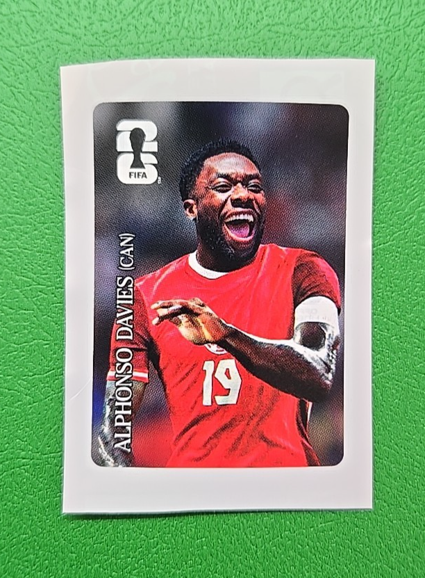Alphonso Davies Canada - 2026 Panini World Cup Stickers Coca-Cola ...
