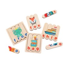 192 Pieces Matching Letter Spelling Game for Kindergarten Toddlers