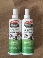 2x Palmer's Coconut Oil Formula Moisture Leave-In Conditioner 2x250ml