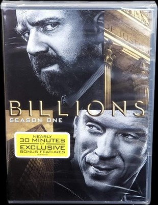 DVD Boxset Billions Season One 1 1st DVD 2016 Factory Sealed
