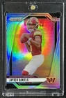 JAYDEN DANIELS 2024 PANINI PRIZM #347 ROOKIE SILVER RC COMMANDERS
