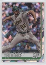 2019 Topps Chrome Sapphire Edition Lou Trivino #83 0b3