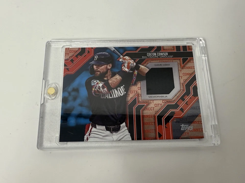 Colton Cowser /150 2025 Topps Series 1 - City Connect Swatch Collection - Image 2 of 4