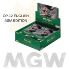 One Piece Card Game ENGLISH OP-12 Legacy Of The Master Booster Box 'FOR ASIA' BN