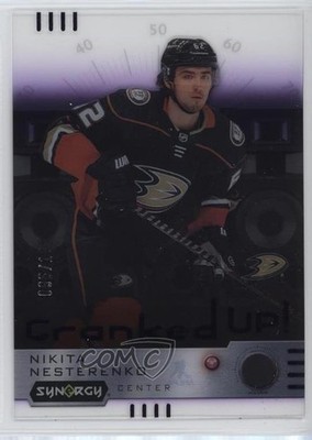 2023 Upper Deck Synergy Cranked Up Purple /199 Nikita Nesterenko Rookie RC 0is9