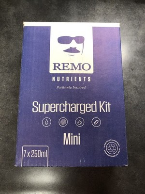 Remo Nutrients Supercharged Kit Mini (Hydroponics) 7 x 250ml 