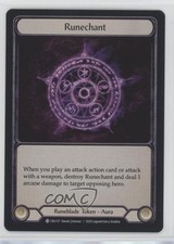 2020 Flesh and Blood - Crucible of War Unlimited Foil Runechant #CRU157