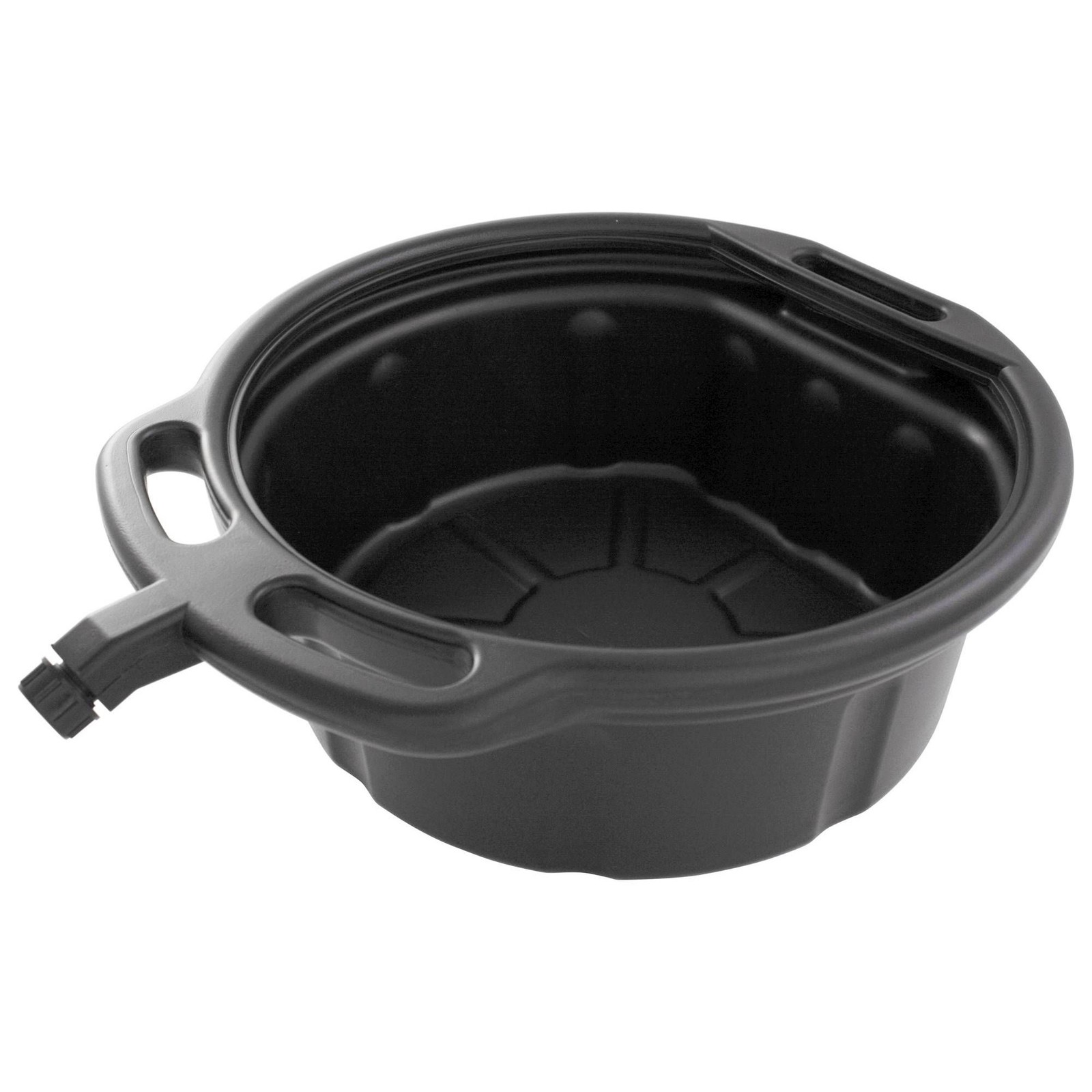 Bike-It 16L Oil Drain Pan With Pourer & Grip Handles - 170mm X 450mm