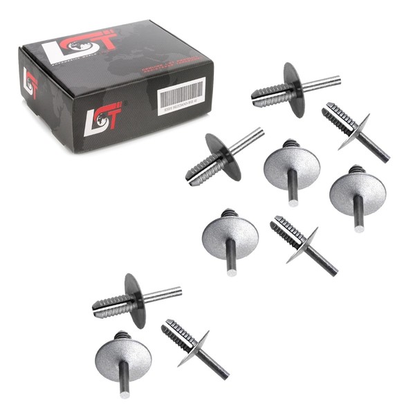 10X Schweller Seitenschweller Spreizniete Befestigungs Clips FüR BMW X5 E53-image