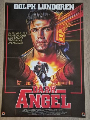 DARK ANGEL DOLPH LUNDGREN A1 KINO PLAKAT