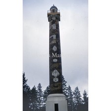 Astoria Column 1960 Oregon Monument 2 Kodachrome Vintage Color Slides
