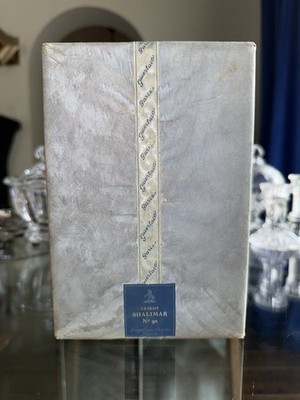 NIB Sealed Guerlain Shalimar Extrait 1950 s Baccarat