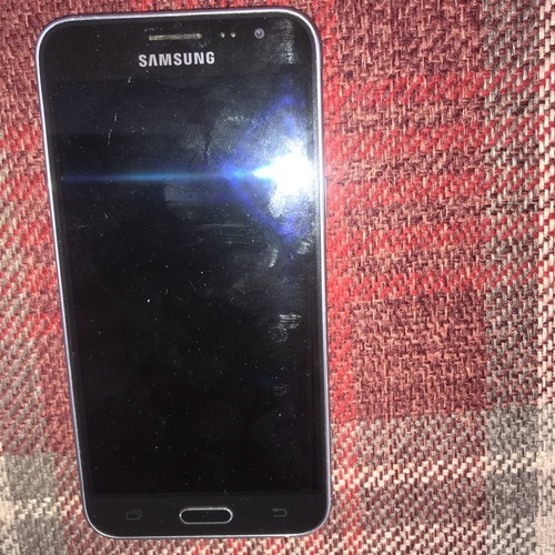 Unlocked Samsung Galaxy J3 2016 SM-J320FN In black Good Condition