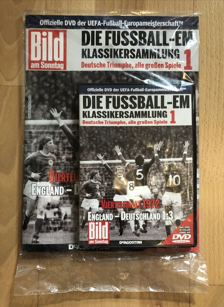 Bild am Sonntag Die Fußball - EM Klassikersammlung