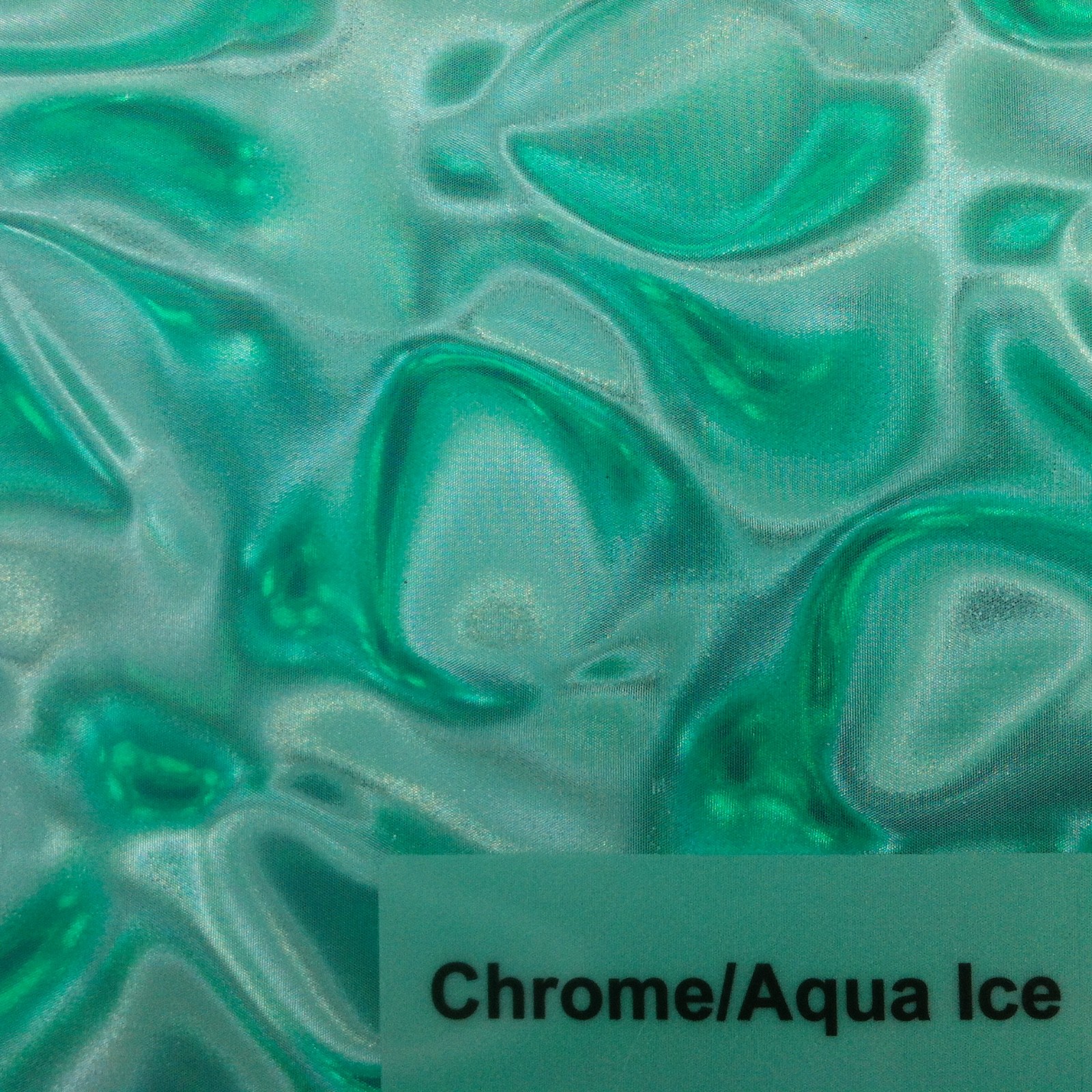 Chrome / aqua ice