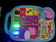 VTech Peppa Pig Learn and Discover Book - Excellent