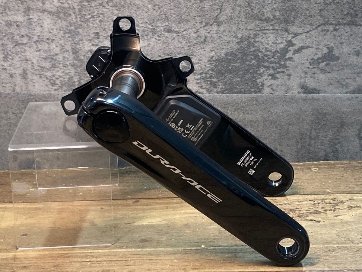 Shimano DURA-ACE FC-R9200 パワーメーター 165mm SHIMANO DURA ACE FC-R9200-P パワーメーター内蔵クランク