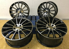 4x 18" AMG B+P Twist C63 Mercedes C Class W204 W205 Alloy Wheels Staggered 8J/9J