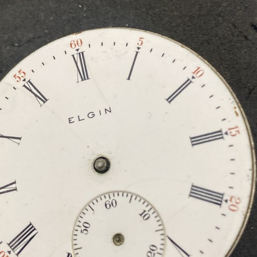 Elgin Grade 290 Taschenuhrwerk 16er 7j Modell 6 Jäger Antik Teile F7564 - Bild 4 von 7