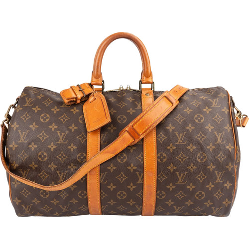 Louis Vuitton Monogram  Keepall 45 Bandoulière Travel Bag    Tasche