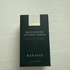 RANAVAT Brightening Saffron Serum Radiant Rant 1 oz 30 mL NEW