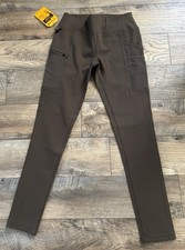 CARHARTT Women's BN3609-W Green Force Fitted Utility Leggings NWT X-Small