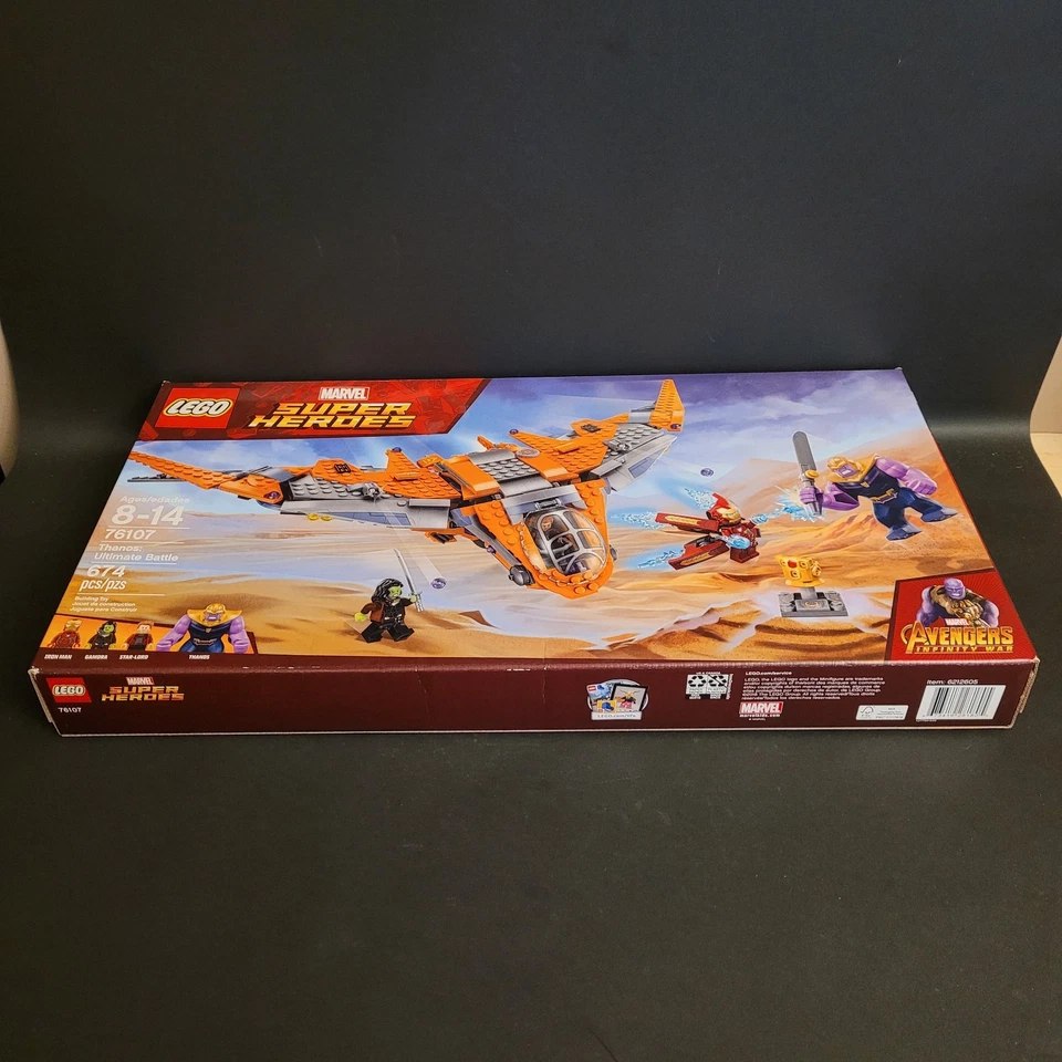 LEGO #76107 Marvel Super Heroes Thanos: Ultimate Battle NEW SEALED - RETIRED - Image 4 of 4