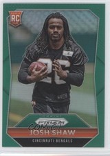 2015 Panini Prizm Rookies Green Prizm Josh Shaw #253 h3a