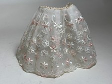 Vintage Barbie Floral Petticoat 921 Embroidered Lace Slip Skirt 1959-1963 Mattel