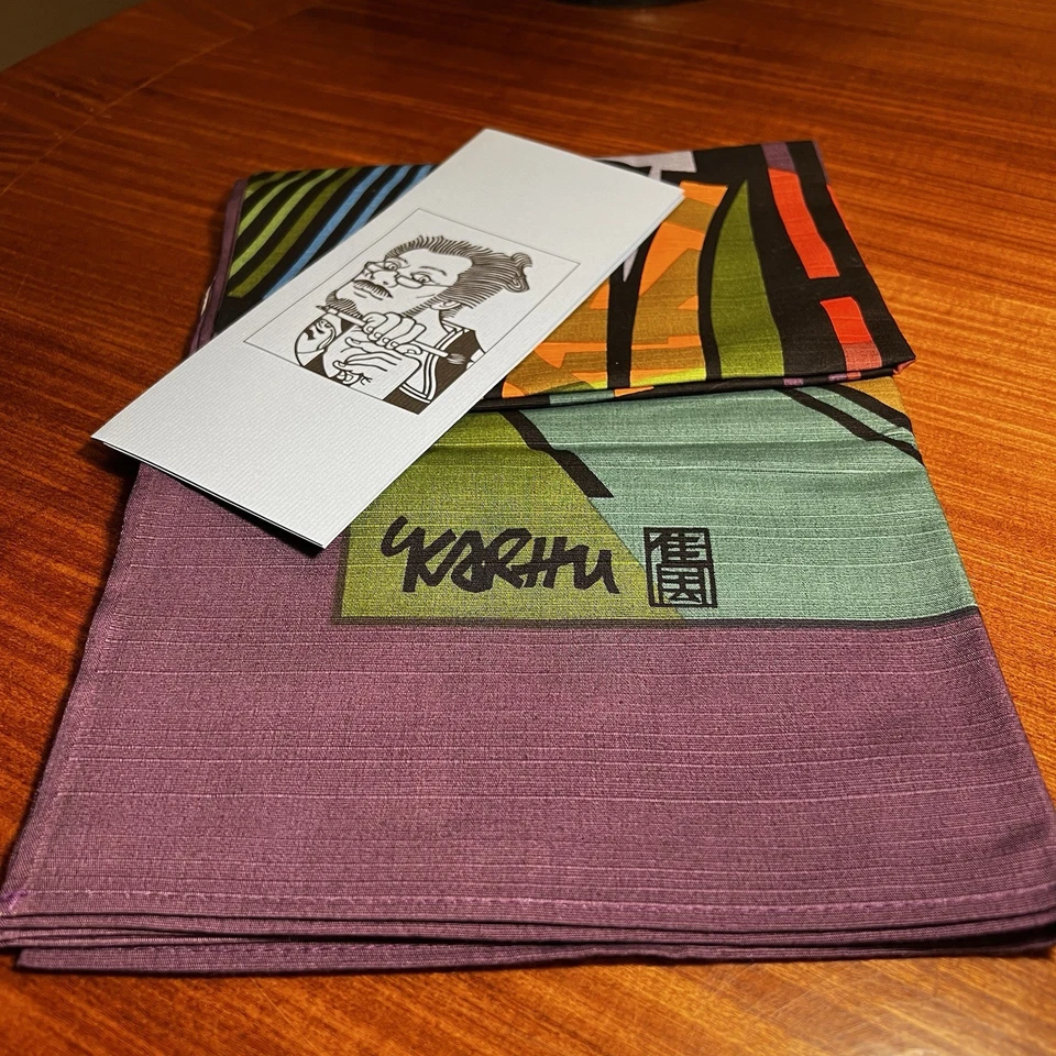 Tapiz Furoshiki Clifton Karhu KYOTO Gion Ichiriki estampado de algodón Foto 4 de 4