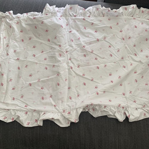 SIMPLY SHABBY CHIC Roses Sun Bleached Floral Reversible Long 3 Pc READ - Picture 10 of 12
