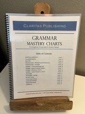 Claritas Publishing Grammar Mastery Charts La...