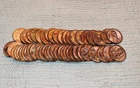 1941-P Brilliant Uncirculated Wheat Cent Penny Full Roll of 50 Uncirculated BU