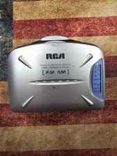 RCA RP-1824A Stereo Am FM Radio Cassette Player Walkman VTG Tested Works