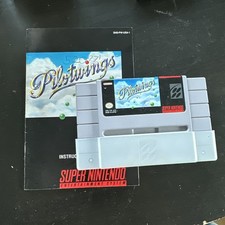 PILOTWINGS SNES GAME GOOD CONDITION W Instructions