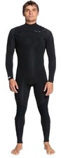 NWT Mens Quicksilver Everyday Sessions 5/4/3 Full Wetsuit Black sz S Zip