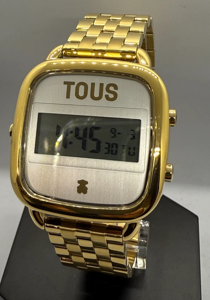 RELOJ TOUS D-LOGO DIGITAL ORO ACERO INOXIDABLE 30,5 MM Foto 2 de 4