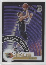 2020-21 Panini Donruss Optic T-Minus 3 2 1 Purple Prizm Luka Doncic #10 0s8s