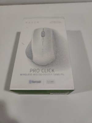 RAZER PRO CLICK HUMANSCALE WIRELESS MOUSE - WHITE
