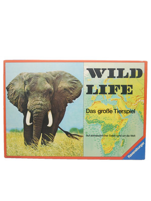 Wild Life - Ravensburger Das große Tierspiel 1976 *vollständig*