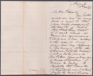 JAMES G. BLAINE - AUTOGRAPH LETTER SIGNED 11/13/1867