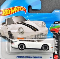 Hot Wheels Porsche 911 Turbo Cabriolet, 2026 52/250 Modellauto Ovp