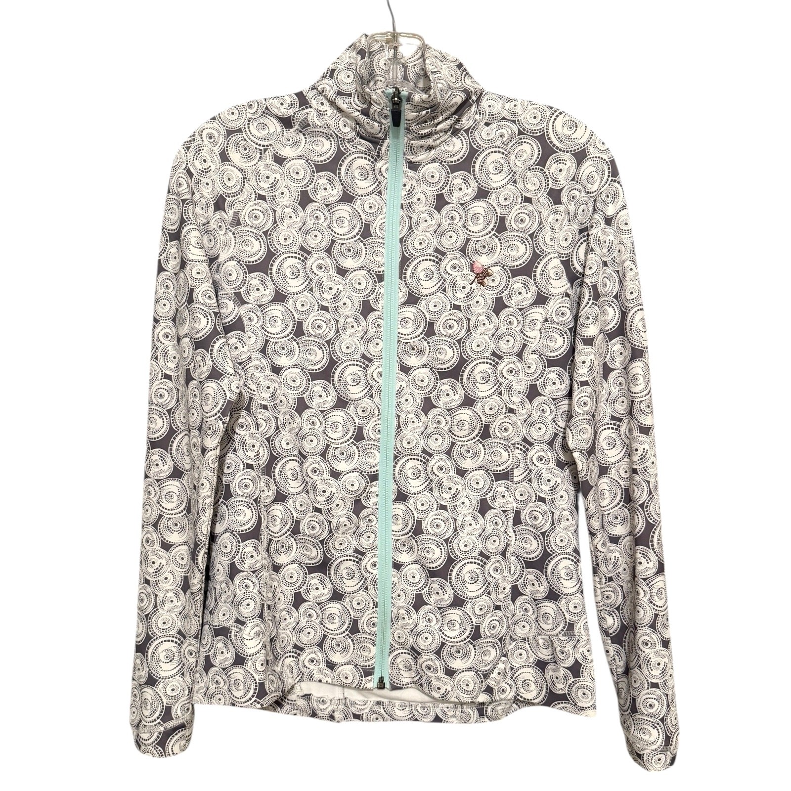 Peter Millar E4 Performance Full Zip Jacket Gray … - image 1