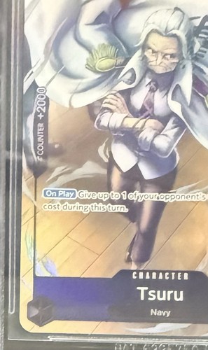 BGS 9.5 One Piece OP02-106 UC Tsuru - Inglés - Mejor Selección Vol.1 - Calificado - Imagen 2 de 12