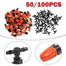 Micro Drip Adjustable Irrigation System Watering Sprinklers Emitter Drippers NEW