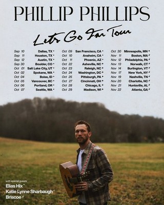 Phillip Phillips Lets Go Fall Tour 2026 Poster