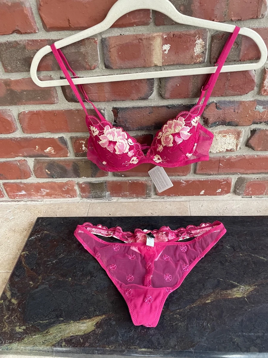 Tanga Freedom La Perla - Taille Unique 36-40 - Fuchsia Perlé - Sous-vêtement De Luxe Femme - Neuf Avec étiquettes
