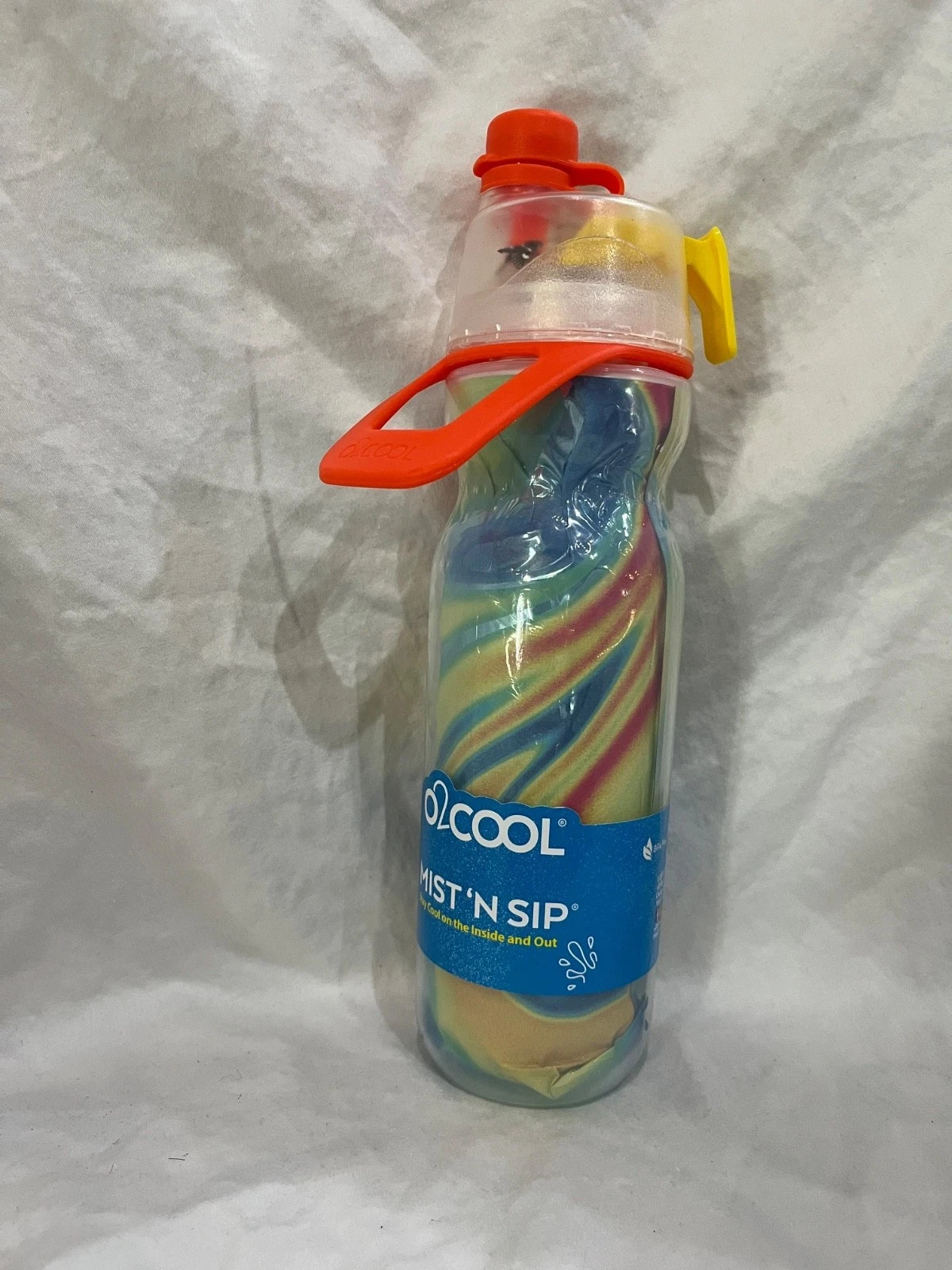 O2Cool Mist 'N Sip 20 oz Insulated Water Bottle & Trigger Mi