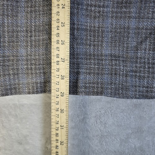 Joseph Abboud Blue Brown Unique E.Thomas WOOL SILK LINEN Blend Blazer 42R - Picture 6 of 10